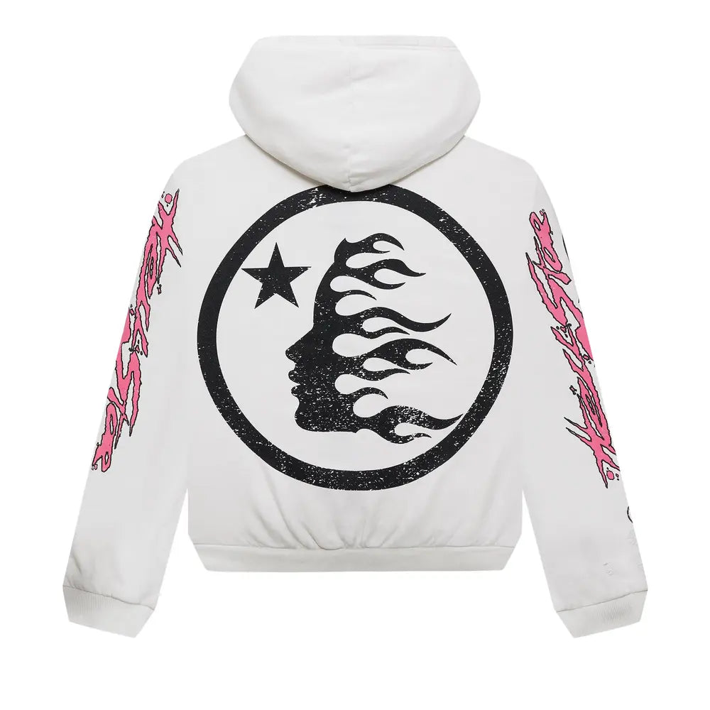 HellStar Records Glitter Zip Up Hoodie