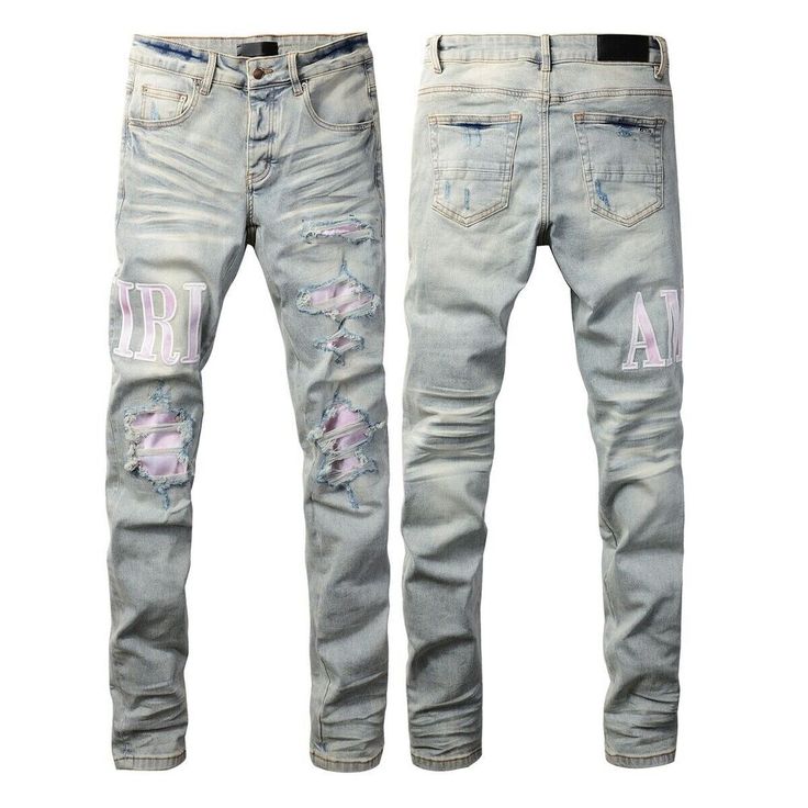 Amiri MX1 Distressed Skinny Jeans