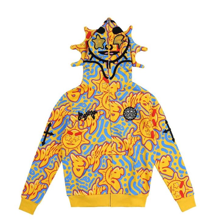 Glo Man Full Zip Hoodie