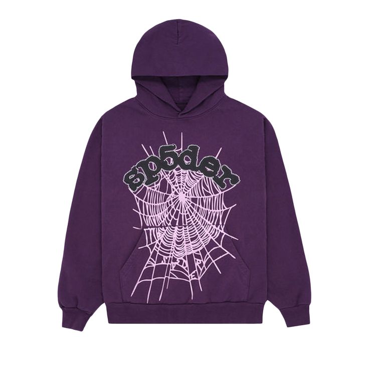 Sp5der Web Hoodie 'Purple'