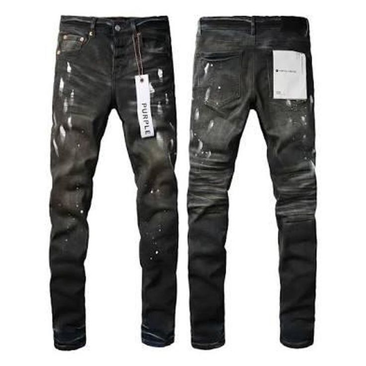 P001 Purple-brand Jeans