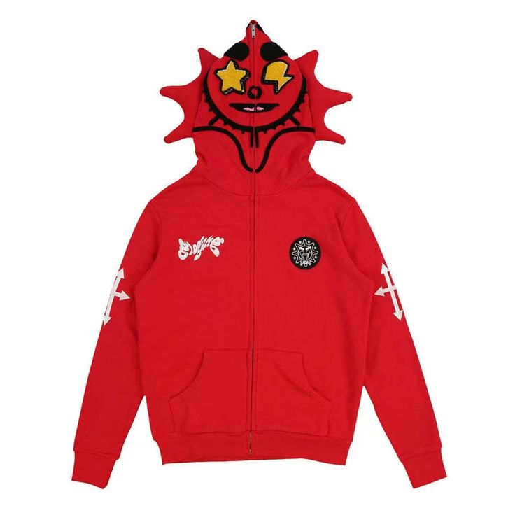 Glo Man Full Zip Hoodie